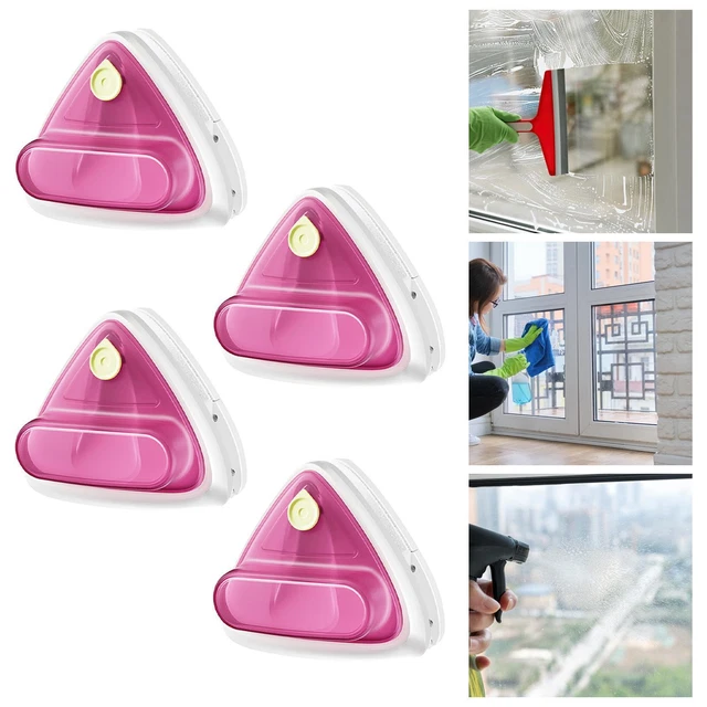 Ovshnrr Magnétique Nettoyeur De Verre Double Visage Glaze Essiggeur