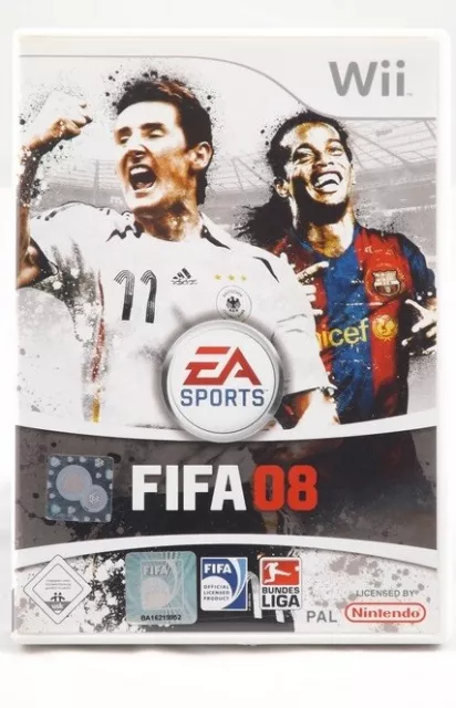 FIFA 08 (Nintendo Wii/Wii U) Spiel i. OVP - GEBRAUCHT