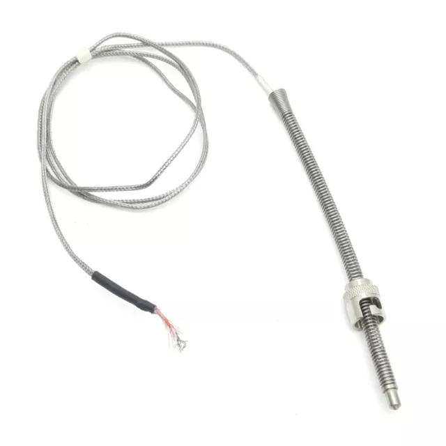 Watlow 10DKSDB012A Type K Thermocouple, 6" Spring, 7/16" Cap, 0.31" Drill Point