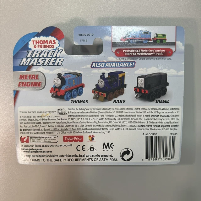 Trackmaster Custom Rajiv THOMAS & FRIENDS TrackMaster - Rajiv Train Engine £8.00 - PicClick UK