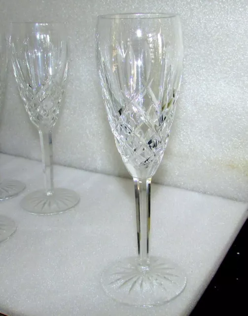 Waterford Araglin Champagne Flutes  /  Sold Individually