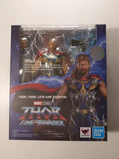 Bandai S.H. Figuarts Thor (Thor Love And Thunder) Action Figure Brand New