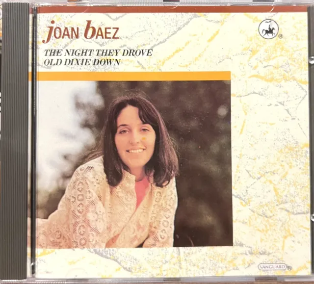 Joan Baez : The Night They Drove Old Dixie Down CD - VGC+ - Free Post