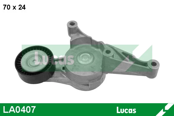 Galet d'accessoire LUCAS LA0407 pour A3, TOURAN, GOLF, LEON, PASSAT, ALTEA XL