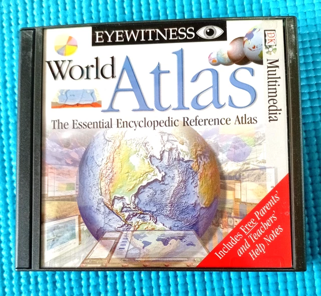 WORLD ATLAS - DK Multimedia Eyewitness World Atlas For PC Windows 95/98 ...