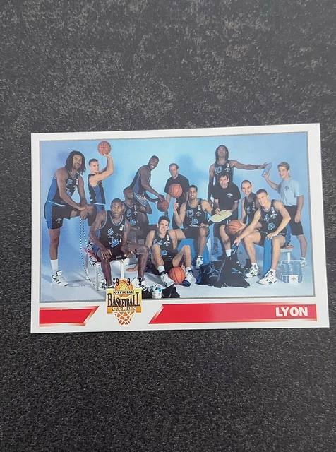 Carte Panini Basketball LNB 1995 - N° 115 - Stéphane Risacher
