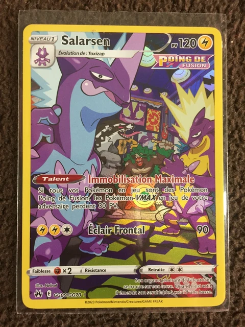 Carte pokémon Eb12.5 Zénith Suprême Salarsen GG09/GG70