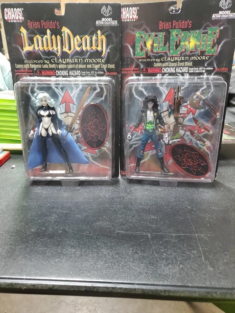 Nos - Evil Ernie &  Lady Death Action Figure Brian Pulido's Chaos Comics Moore