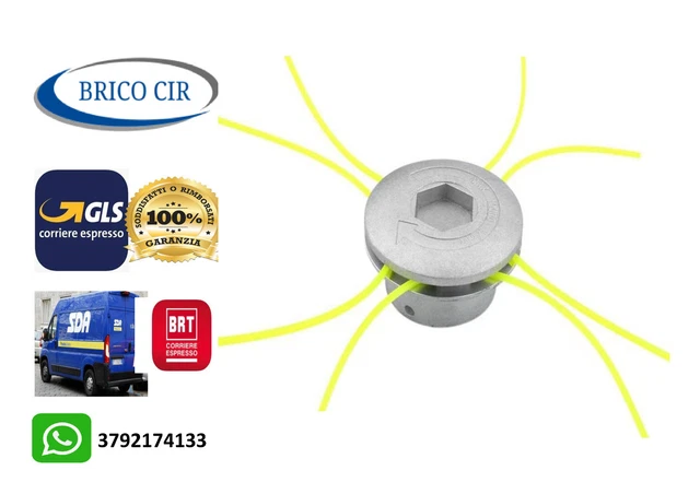 AA Disco Antiavvolgiento Erba: Disco Decespugliatore Protettivo, Evita L'accuulo Di Erba - Foto 7