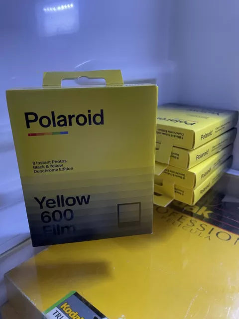 Polaroid 600 film Yellow Duochrome - Stored Cold And Flat - 6/20 - LIMITED STOCK