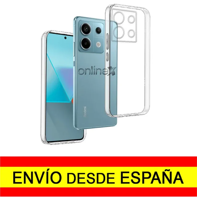 Funda para XIAOMI REDMI NOTE 13 PRO 5G Carcasa Silicona Transparente a2293