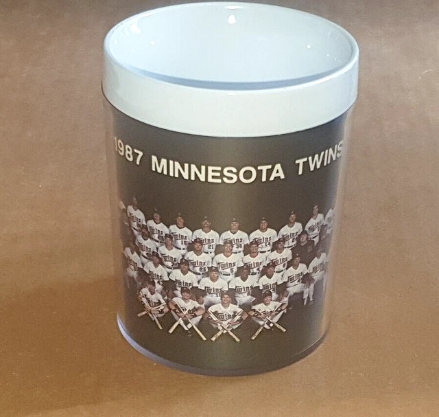 1987 MINNESOTA TWINS Baseball Team Thermo Serv Insulated Mug Appx 4 x 3"  $27.78 - PicClick CA