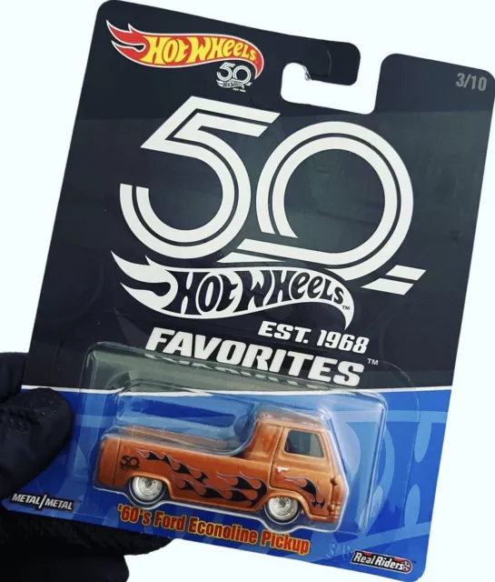 Hot Wheels - 60’s Ford Econoline Pick Up - 50th Anniversary - 1:64 🇫🇷
