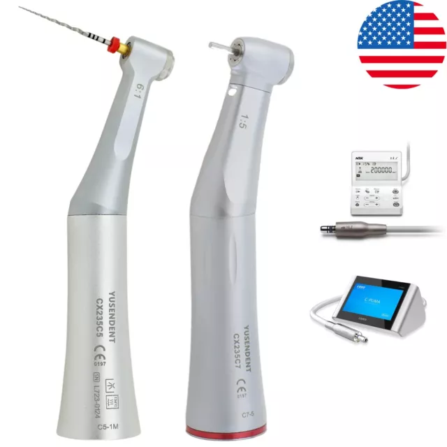 COXO Dental 1:5 Contra Angle 6:1 Endo Handpiece For C PUMA Master Electric Motor