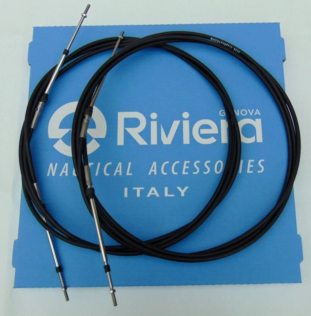 2 11FT OUTBOARD Remote Throttle Gear Control Cable C2 Yamaha Suzuki