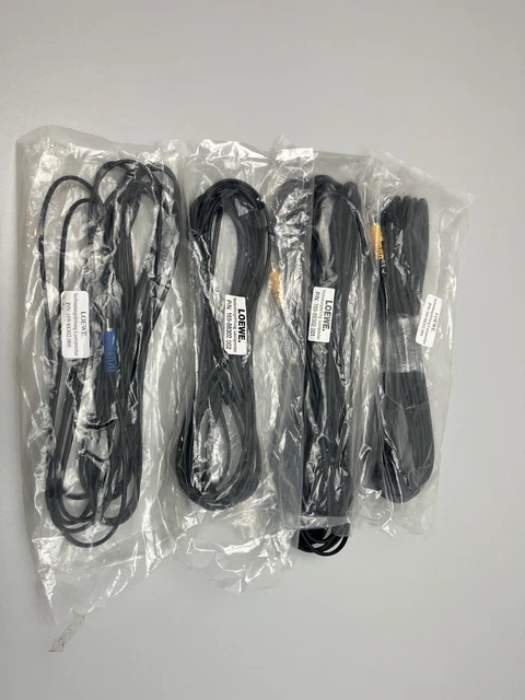 Set Cavo Altoparlante Con Adattatore RCA Per Bose Acoustimass 16 E 15 II – Bianco