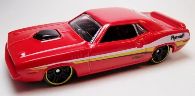 Plymouth Cuda Concept Car 2009 - Highway 61 1:18 - Vert Sublime/Rayure Jaune - Neuf