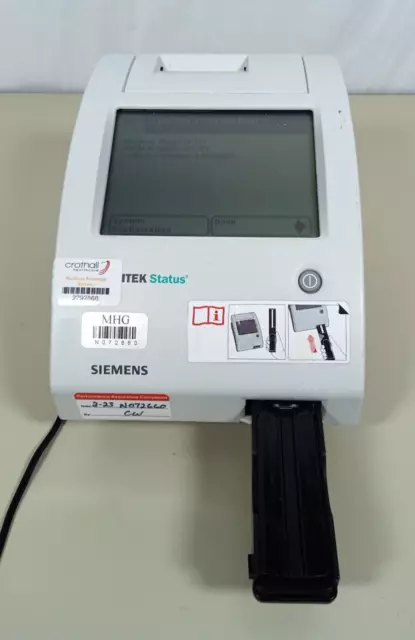 Siemens Clinitek Status Urine Analyzer - No Power Supply