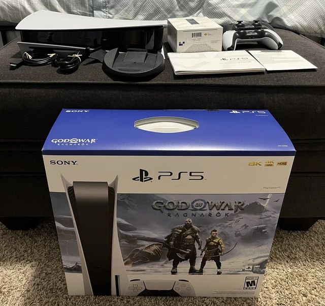SONY PLAYSTATION 5 Disc God Of War Ragnarok Edition Bundle Extra