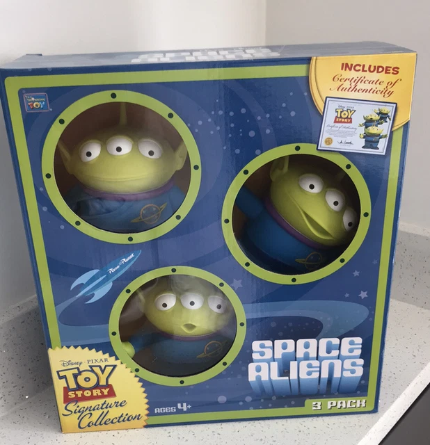 TOY STORY THINKWAY Toys Signature Collection Space Aliens 3 Pack Disney
