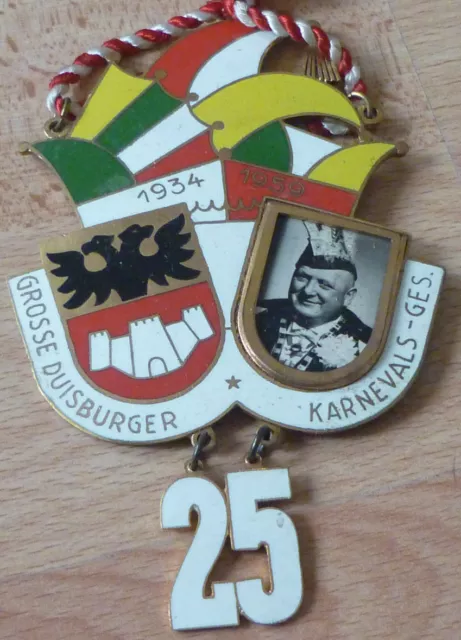 Ordine, Ordine di Carnevale, Città Duisburg 1959