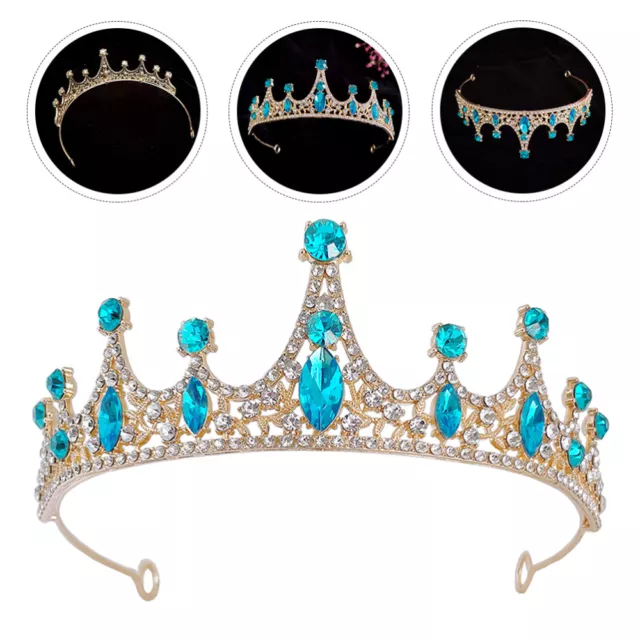 Strass Tiara Mädchen Damen Stirnbänder Rote Haaraccessoires 3