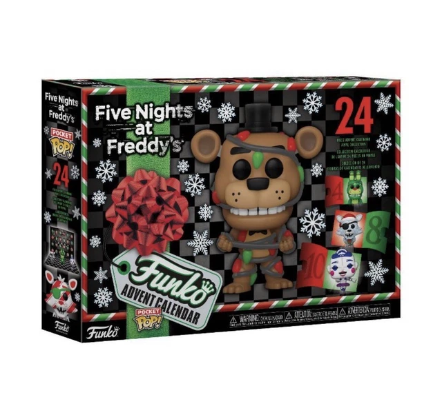 FIVE NIGHTS AT Freddys Funko Pop! Advent Calendar 2023 24 Pocket Pop