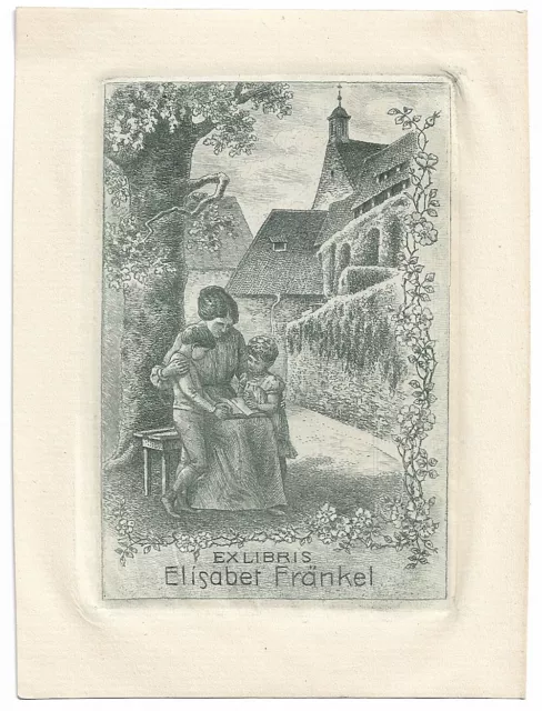 ANONYM: Exlibris für Elisabeth Fränkel