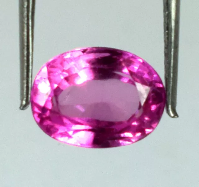 Neuf Stock Naturel Coupe Ovale 3.60 CT Rose Morganite Gemme Certifié B55010 Ebay