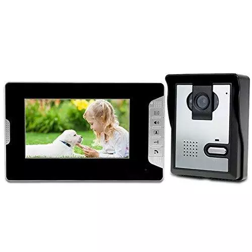 7" Waterproof Video Intercom Wired Video Door Phone Intercom