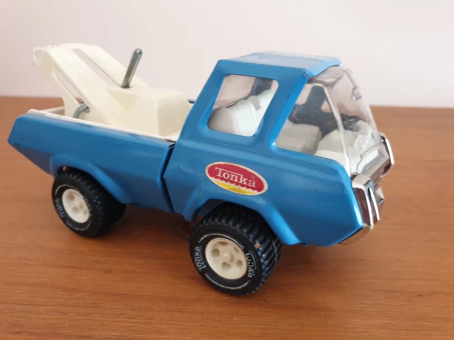 Camion Benne Vintage Tonka Années 50 - Ford #54 Double Roues - Acier Embouti - Pièce Personnalisée