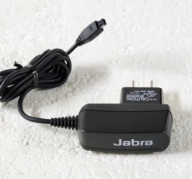 Cargador adaptador de fuente de alimentación de CA Jabra FW7600/06 6V 250mA para auriculares Bluetooth