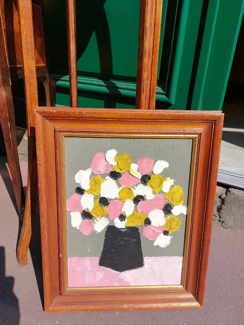 Jean Morcel Artista de Lorena Flores Del Pintura Óleo sobre Lienzo