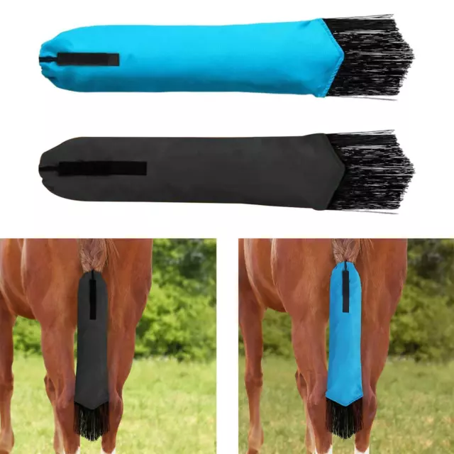 Horse Tail Bag with Fringe Tail Wrap Long Tail Decor Grooming Equine Care