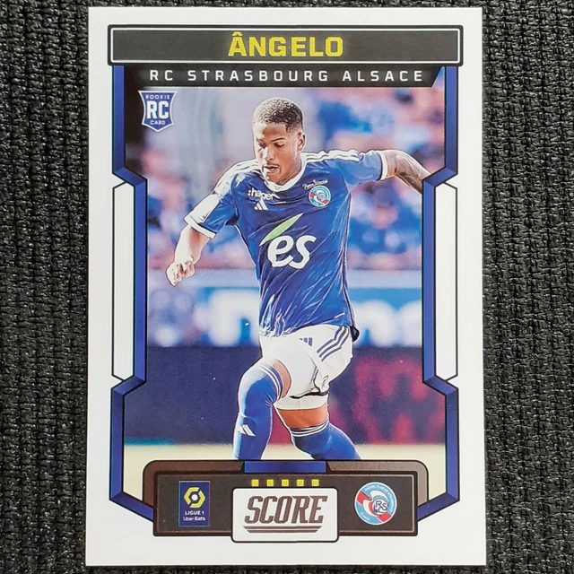 Carte Panini Score Ligue 1 2023-2024 – Frédéric Guilbert (Strasbourg) Rookie Card RC Neuve