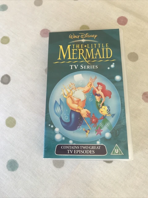 WALT DISNEY THE Little Mermaid TV Series VHS Video Episodes 25-26 ...