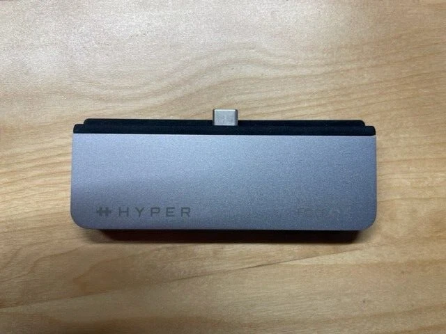 HYPER DRIVE IPAD USB-C 6-in-1  HUB  HD319B - Color:Space Gray