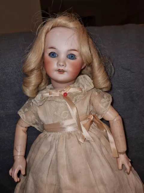 Antique bisque  doll french  tête jumeau 40 cm