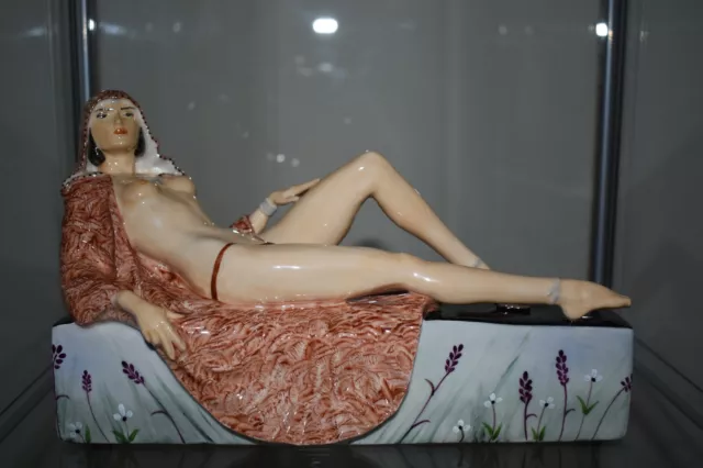 Peggy Davies Nude Erotic Figurine Temptress  1/1 colourway  edition hand painted