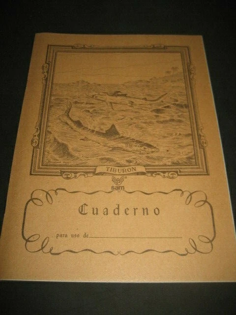 Requin Azul. Ancien Cahier Scolaire Sam Années 60. Sans Neuf