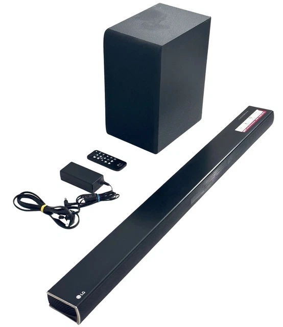 LG SHC4 2.1CH 300W Bluetooth Sound Bar with Wireless Subwoofer & Remote Control 81.20 PicClick CA