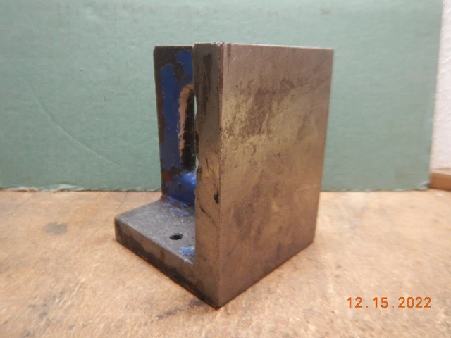 Older Small Angle Plate Machinist Jig Fixture Setup Tooling