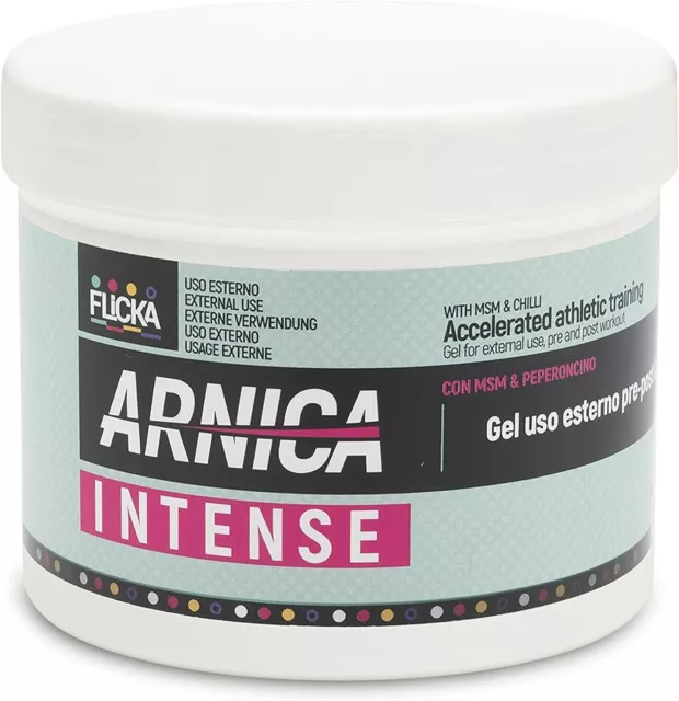 Arnica 99 Intense con MSM e Artiglio del Diavolo Arnica Gel Barattolo 500 ml