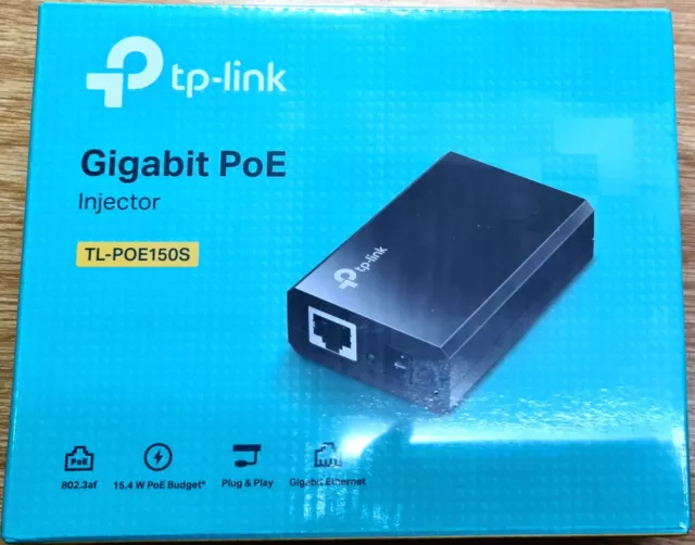 tp-link Gigabit PoE Injector TL-POE150S NEU OVP