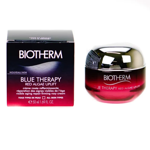 Biotherm Blue Therapy Moisturiser Red Algae Uplift Cream 50ml Anti Ageing