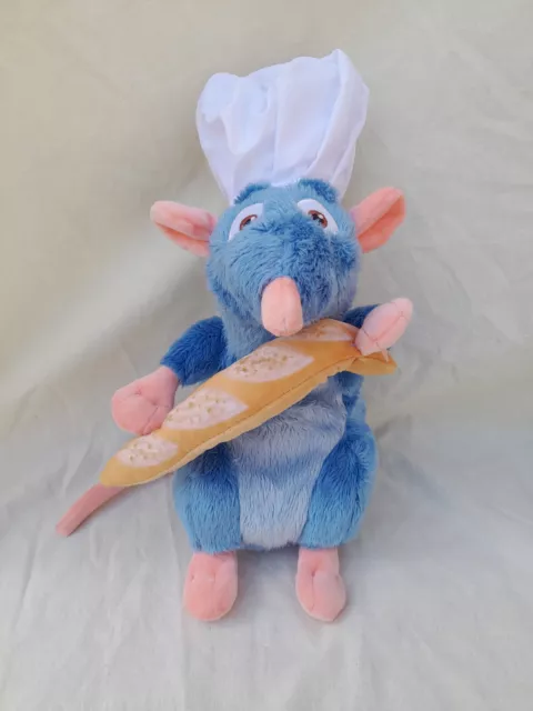 Disney Ratatouille Peluche Remy avec toque et fromage, 25cm - Disney  Ratatouille - Marques 