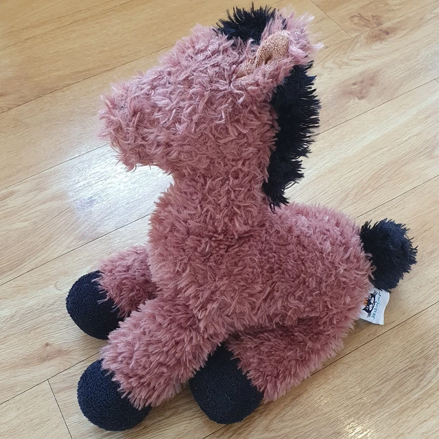 JELLYCAT CAFFUFFLE PALOMINO Brown Pony Horse Retired Soft toy Plush