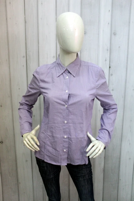 Maglia Dal Taglio Lungo E Svasato Con Stampa, Scollo A V E Mezze