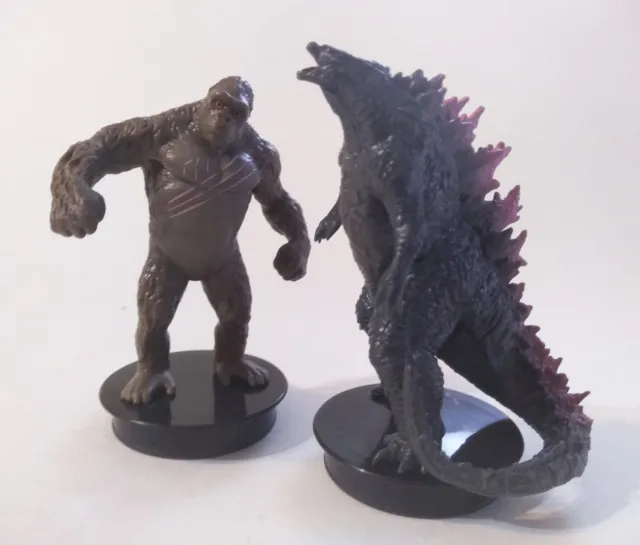 Godzilla King Kong 2024 Movie Promo Cup Toppers - set of 2 (Toppers Only)