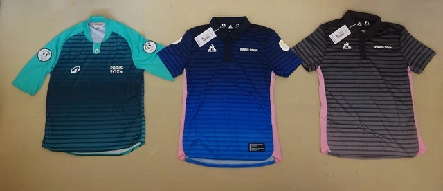 Coupe-vent Officiel Staff Jeux Olympiques Paris 2024 – Le Coq Sportif – Bleu – Taille XS